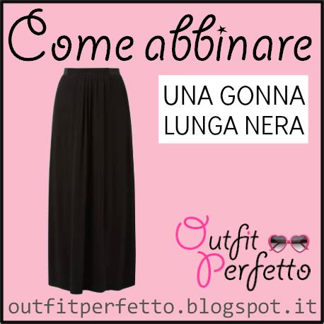 come abbinare una gonna nera